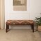 Kilim Fabric Upholstered Wooden Bench – Rustic Handmade Accent for Entryway, Living Room, or Bedroom – Sturdy & Elegant Seating with Artisan Woven Design
